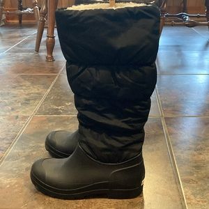 Women’s fur-lined Rubber Boots